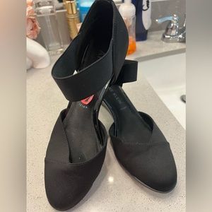 Black Wedged Heels